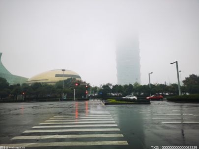南京市气象台发布台风蓝色预警信号